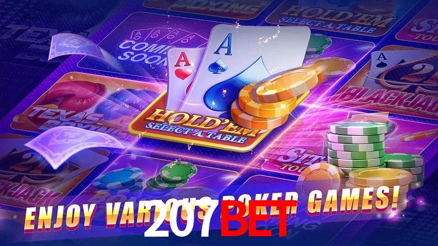 Interface do App 207bet